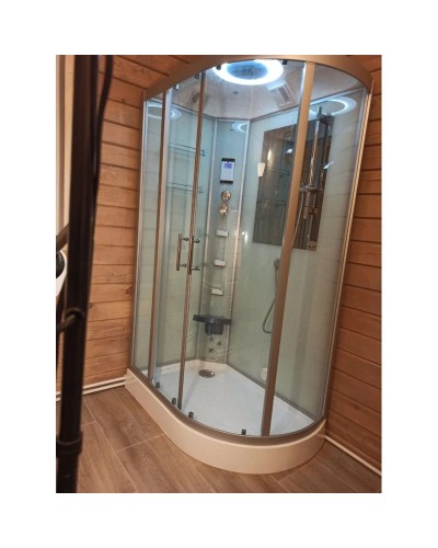 Душевая кабина 120x80x218 см Frank F610R 2021527 прозрачное