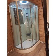 Душевая кабина 120x80x218 см Frank F610L 98798855 прозрачное