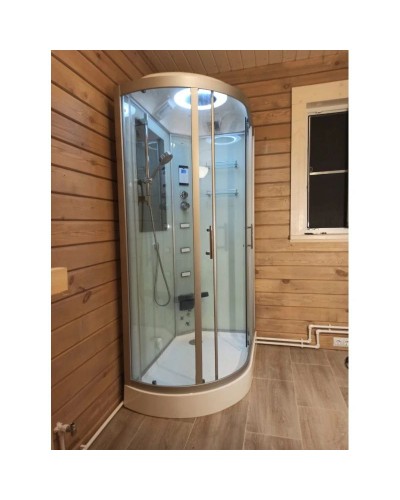 Душевая кабина 120x80x218 см Frank F610L 98798855 прозрачное