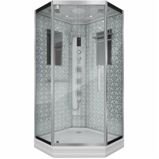 Душевая кабина Niagara Lux NG-7717W 100x100 с гидромассажем
