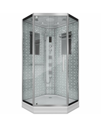 Душевая кабина Niagara Lux NG-7717W 100x100 с гидромассажем