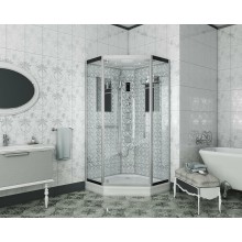 Душевая кабина Niagara Lux NG-7717W 100x100 с гидромассажем