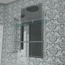 Душевая кабина Niagara Lux 120x120 NG-7744W с гидромассажем