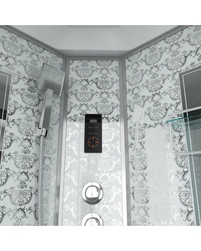 Душевая кабина Niagara Lux NG-7710W 100x100 с гидромассажем