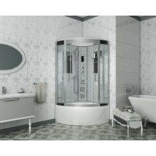 Душевая кабина Niagara Lux NG-7710W 100x100 с гидромассажем