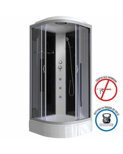 Душевая кабина Niagara Classic 90x90 NG-3501-14G с гидромассажем