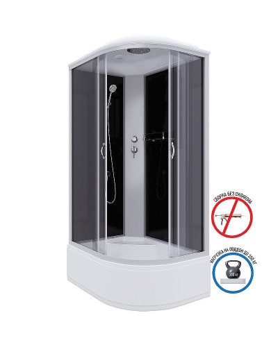 Душевая кабина Niagara Classic NG-2510-14L 120x80 без гидромассажа