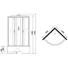 Душевая кабина Niagara Classic 100x100 NG-6709-14 без гидромассажа