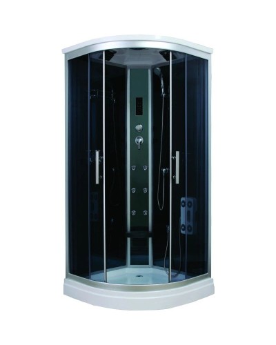 Душевая кабина 100x100x220 см Timo Standart T-1101 тонированное