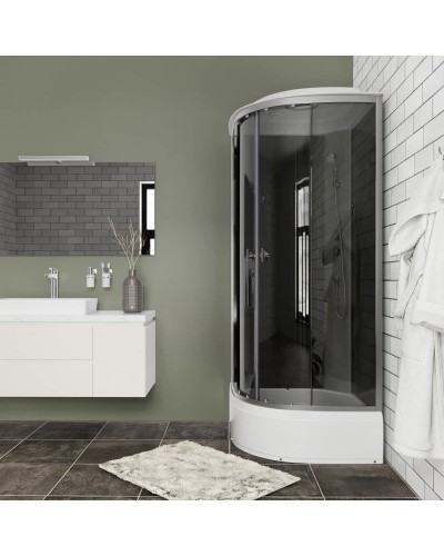 Душевая кабина 90х90х215 см Niagara E90/26/TN тонированное