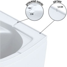 Душевая кабина 120х80х215 см Niagara E120/80/13R/TN тонированное