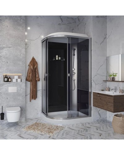 Душевая кабина 120х80х215 см Niagara E120/80/13R/TN тонированное