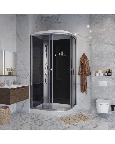 Душевая кабина 120х80х215 см Niagara E120/80/13L/TN тонированное