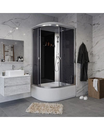 Душевая кабина 120х80х215 см Niagara E120/80/40R/TN тонированное