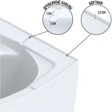 Душевая кабина 120х80х215 см Niagara E120/80/26L/TN тонированное