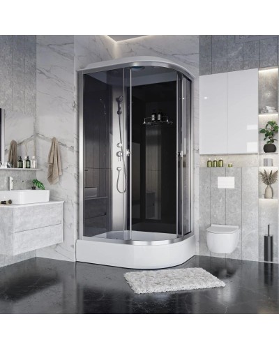 Душевая кабина 120х80х215 см Niagara E120/80/26L/TN тонированное