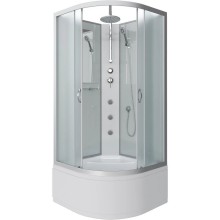 Душевая кабина 100х100х240 см Niagara NG-2309-14BKTG матовое