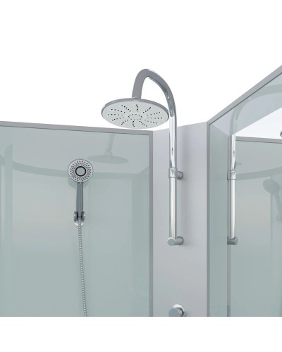 Душевая кабина 100х100х240 см Niagara NG-2309-14BKTG матовое