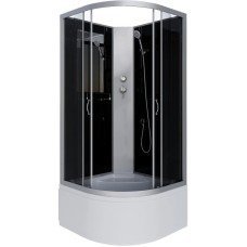 Душевая кабина 80х80х200 см Niagara NG-2507-14BK тонированное