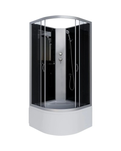 Душевая кабина 80х80х200 см Niagara NG-2507-14BK тонированное