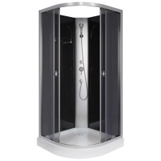 Душевая кабина 90х90х200 см Niagara E90/13/TN/BK тонированное