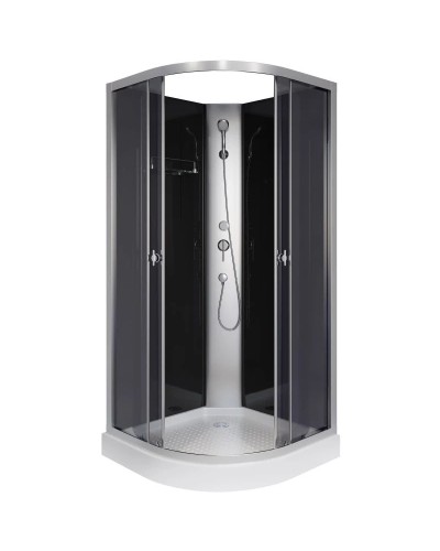 Душевая кабина 90х90х200 см Niagara E90/13/TN/BK тонированное