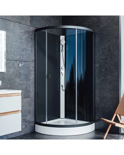 Душевая кабина 90,5х90,5х205 см Am.Pm X-Joy W88C-301-090GG тонированное