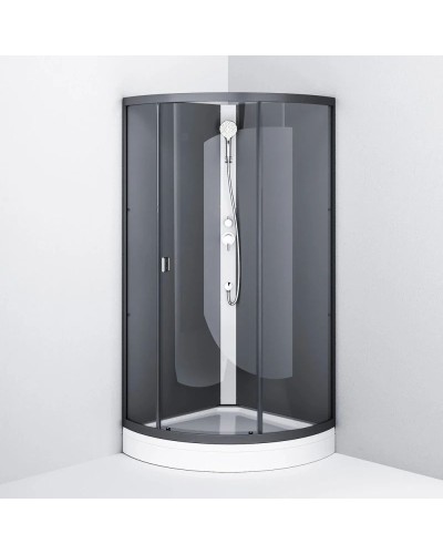 Душевая кабина 90,5х90,5х205 см Am.Pm X-Joy W88C-301-090GG тонированное