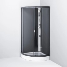 Душевая кабина 90,5х90,5х205 см Am.Pm X-Joy W88C-301-090GG тонированное