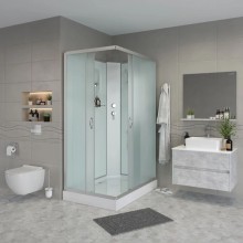 Душевая кабина 120х90х200 см Niagara NG-43295-14QBK матовое