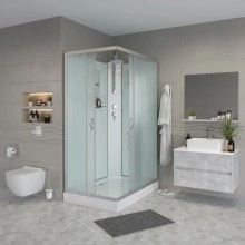 Душевая кабина 120х90х240 см Niagara NG-43295-14QBKT матовое