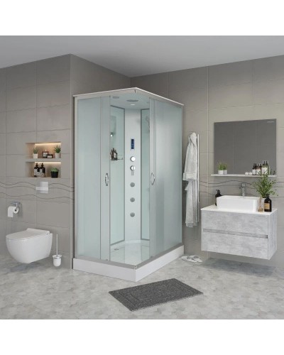 Душевая кабина 120х90х220 см Niagara NG-43295-14QF матовое