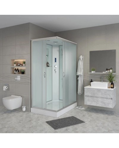 Душевая кабина 120х90х220 см Niagara NG-43295-14QP матовое