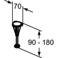 Ножки для поддона 6 шт Ideal Standard Ultra Flat New T462767