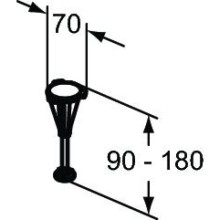 Ножки для поддона 6 шт Ideal Standard Ultra Flat New T462767