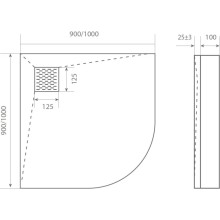 Панель 90х90 см Good Door Essentia ЭЛ00137