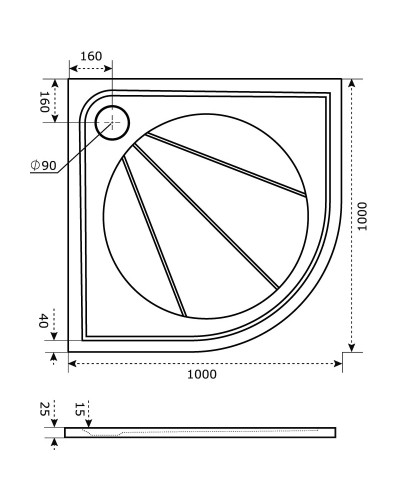 Панель 100х100 см Good Door Эклипс ЭЛ00011