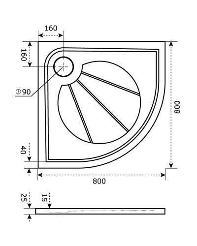 Панель 80х80 см Good Door Эклипс ЭЛ00109