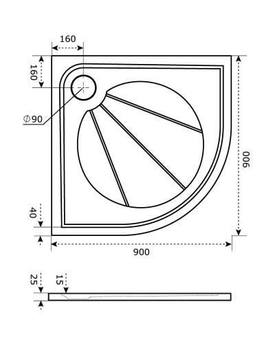 Панель 90х90 см Good Door Эклипс ЭЛ00112