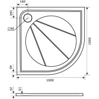 Панель 100х100 см Good Door Эклипс ЭЛ00106