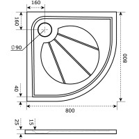 Панель 80х80 см Good Door Эклипс ЭЛ00108