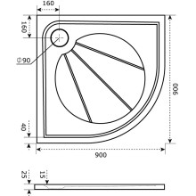 Панель 90х90 см Good Door Эклипс ЭЛ00111