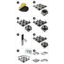 Ножки для поддона 8 шт Grossman Strong GR-S8