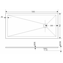 Панель для поддона 100х70 см Grossman Strong GR-S2701001Q
