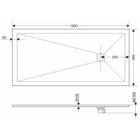 Панель для поддона 100х90 см Grossman Strong GR-S2901001Q