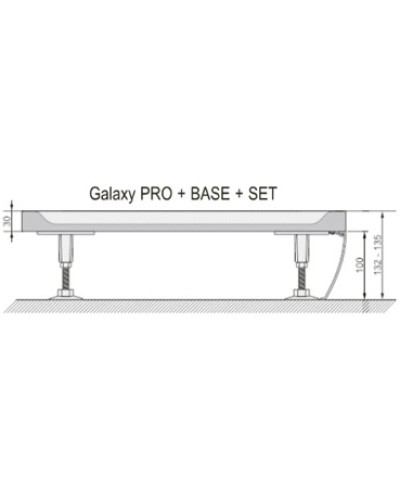 Панель для поддона 90x90 Ravak Elipso Pro-90 SET XA937001010WM