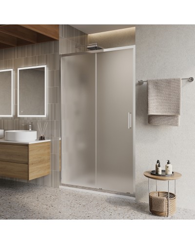 Душевая дверь в нишу BelBagno LUCE-BF-1-120-P-Cr