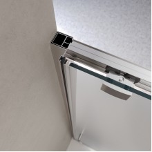 Душевая дверь в нишу BelBagno LUCE-BF-1-120-P-Cr