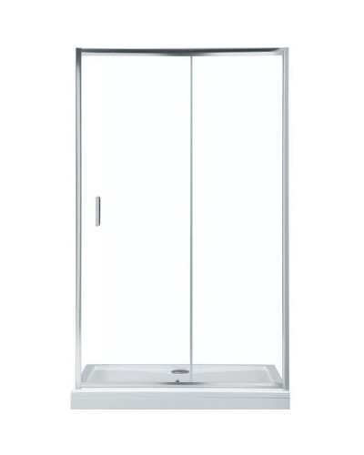Душевая дверь Aquanet SD-1200A 120 209406 профиль Хром стекло прозрачное
