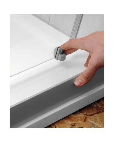 Душевая раздвижная дверь Ravak Rapier NRDP2 100 R белый Grape 0NNA010PZG